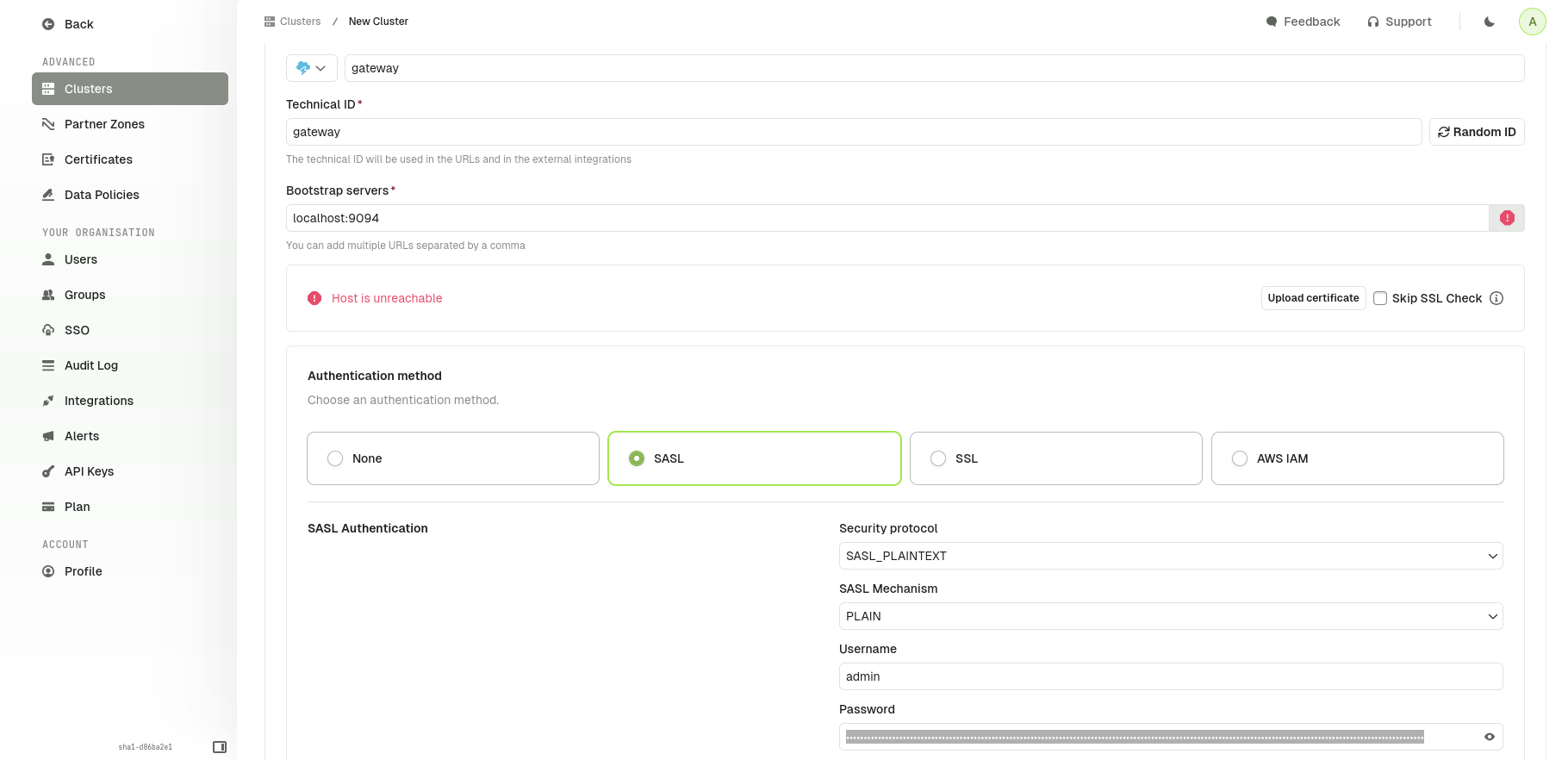 Partner Zones listing page